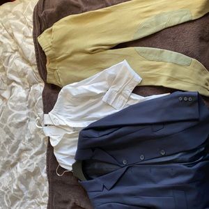 Equestrian hunter jumper show clothes